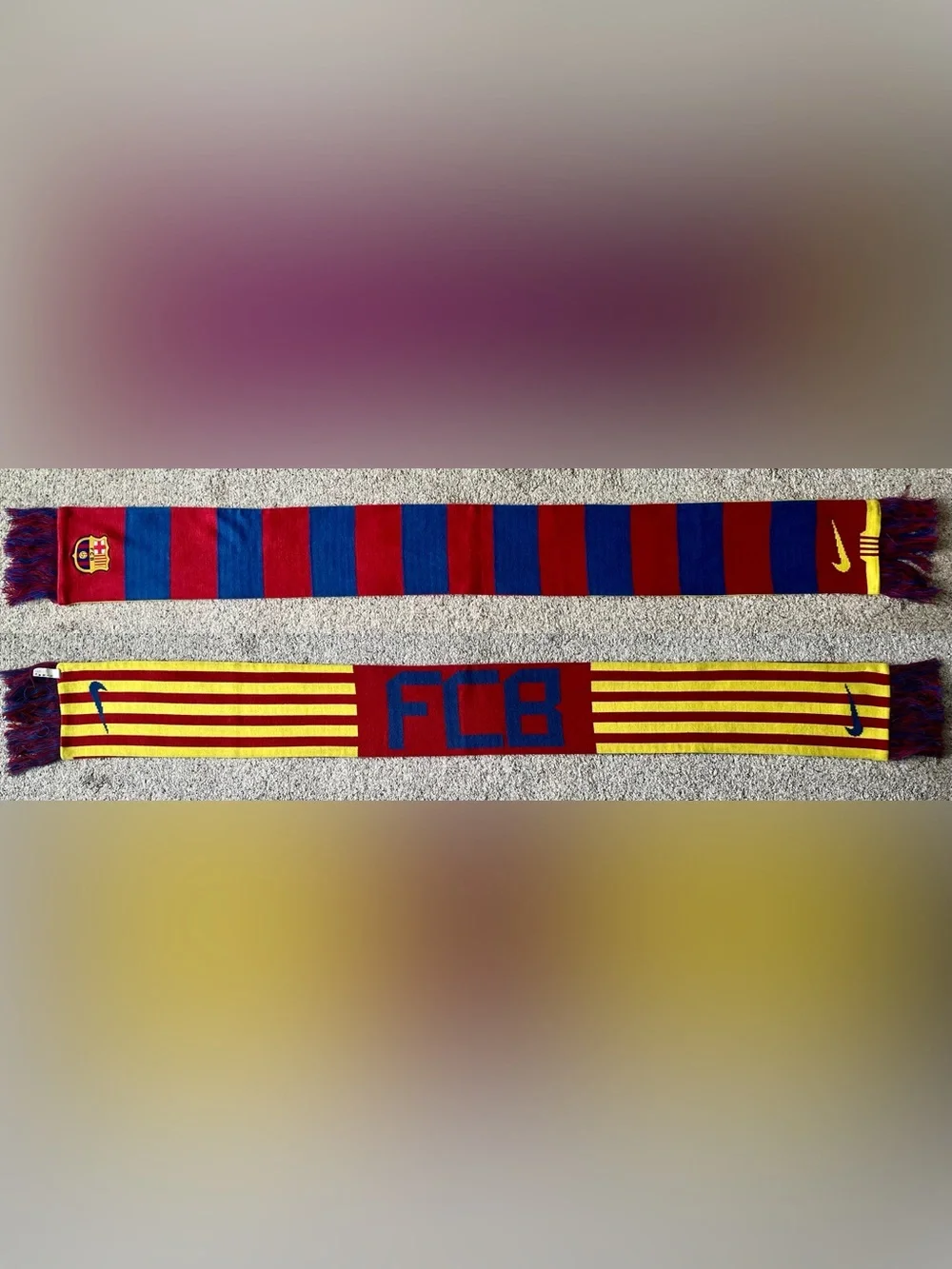 FC Barcelona FCB Nike Soccer Scarf